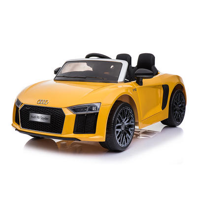 License Audi R8 Ride On Battery Operated Car For Toddlers With Remote