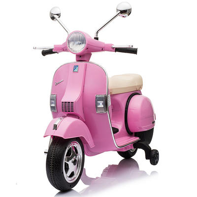 Kids Rechargeable Motorcycle Vespa Ride On Motorcycle
