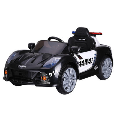 2019 new children's battery powered cars ride on police car with remote control